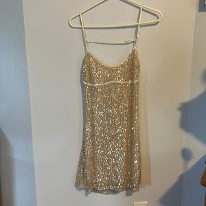 Papermoon Gold sequence Dress